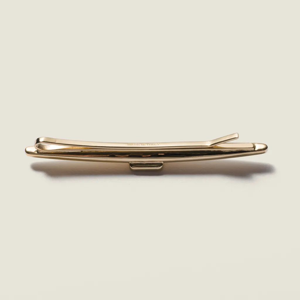 Enameled Metal Hair Clip