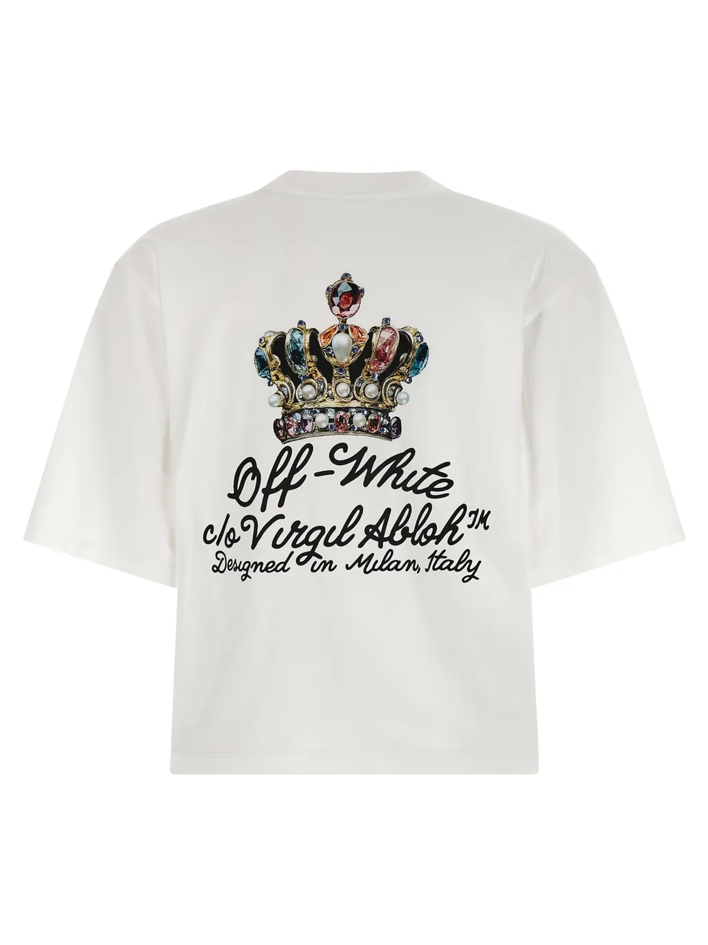Off-White Royal Crown Crewneck T-Shirt