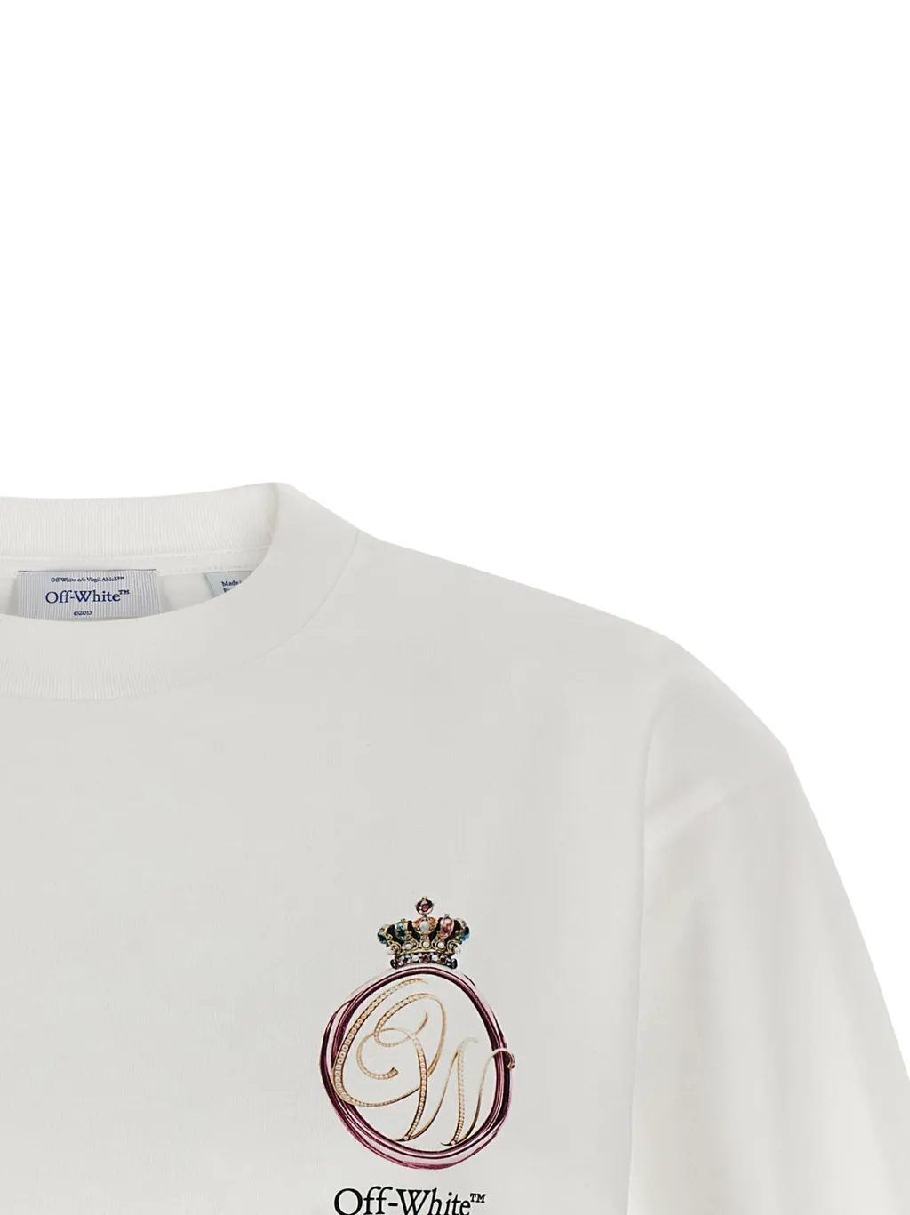 Off-White Royal Crown Crewneck T-Shirt