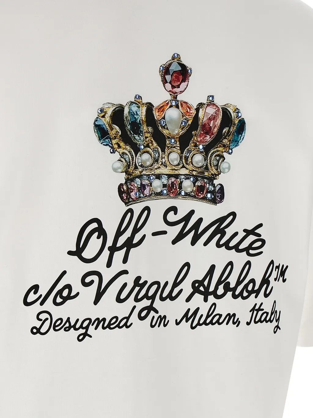 Off-White Royal Crown Crewneck T-Shirt