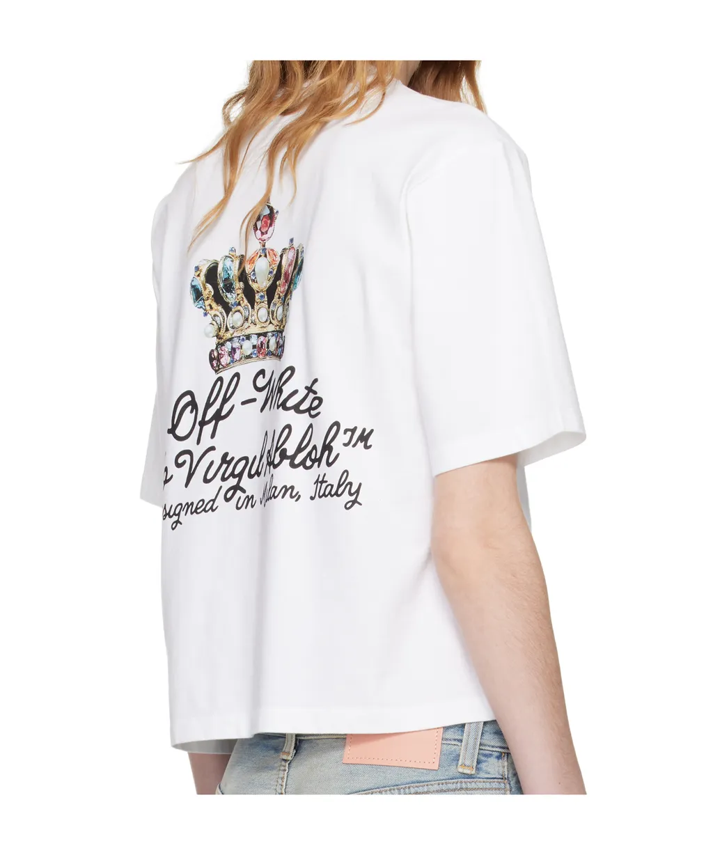 Off-White Royal Crown Crewneck T-Shirt