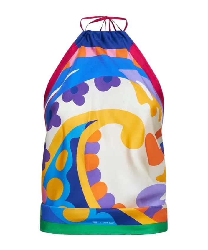 Paisley Print Camisole