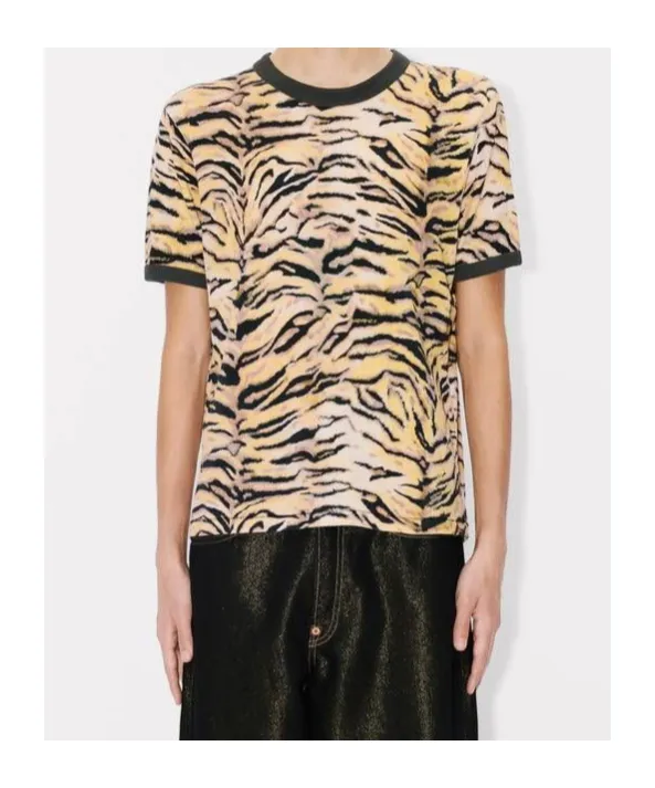 Kenzo All-Over Stripe Print T-Shirt