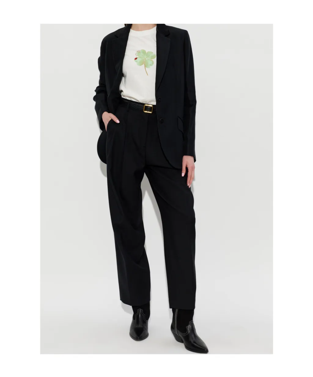 Paul Smith Slim-Fit Pleated Trousers