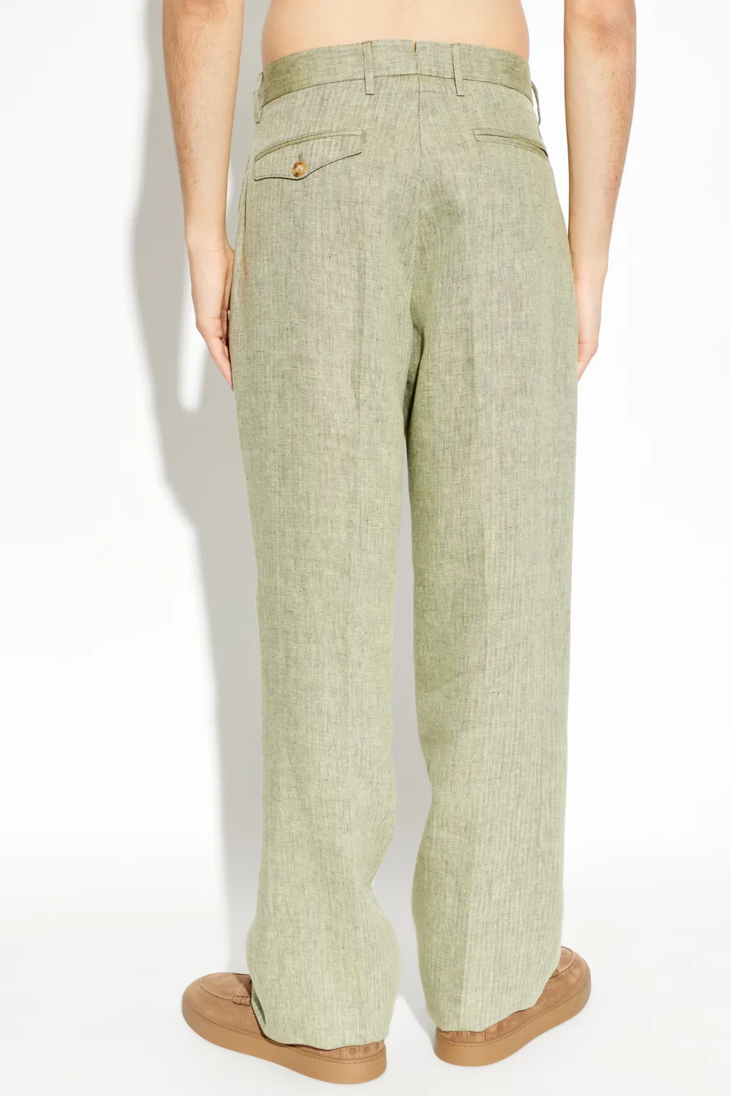 Etro Herringbone Tailored Pants
