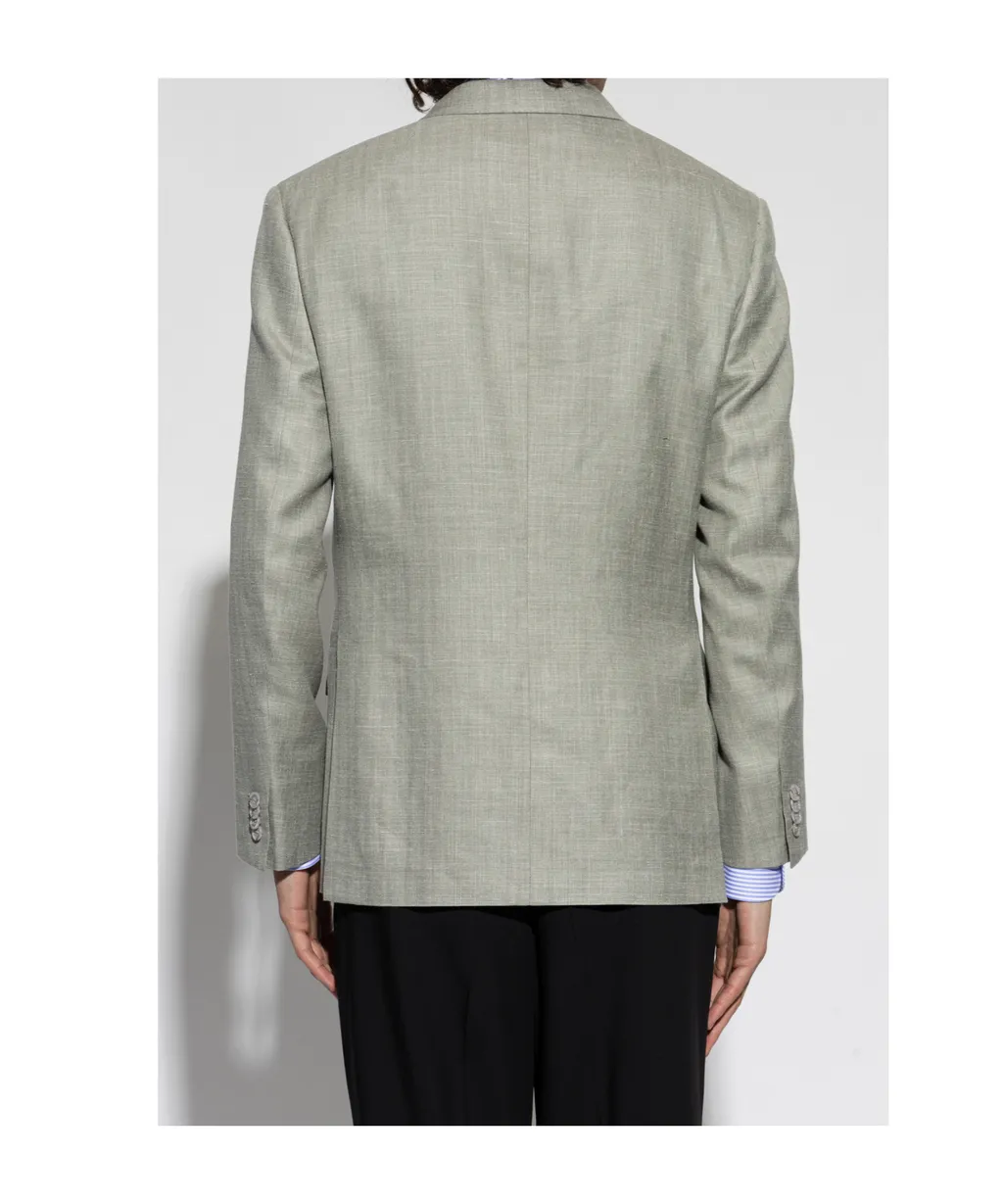 Brioni Peak-Lapel Double-Breasted Blazer