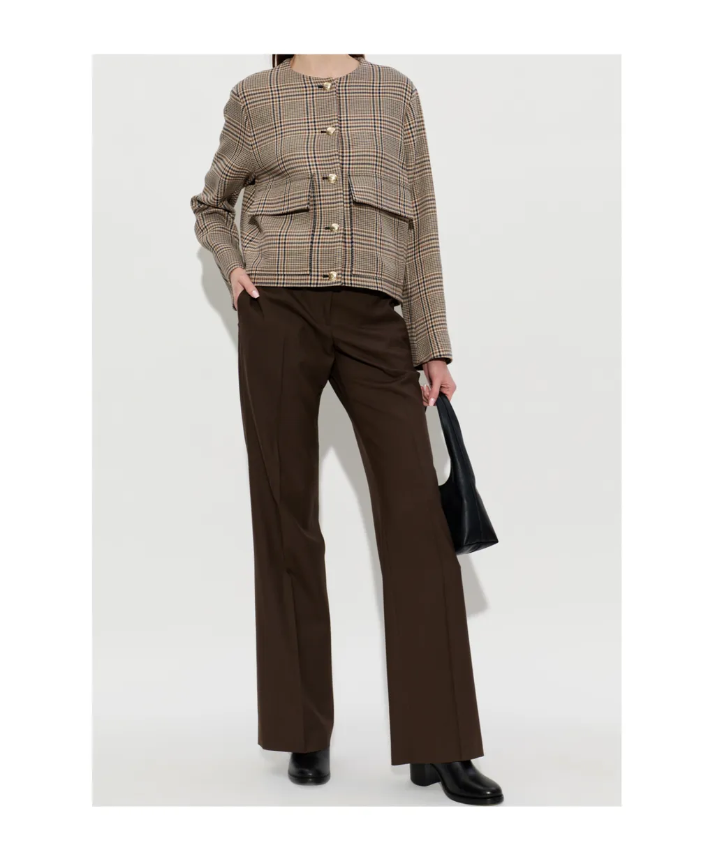 Paul Smith Checked Cropped Blazer