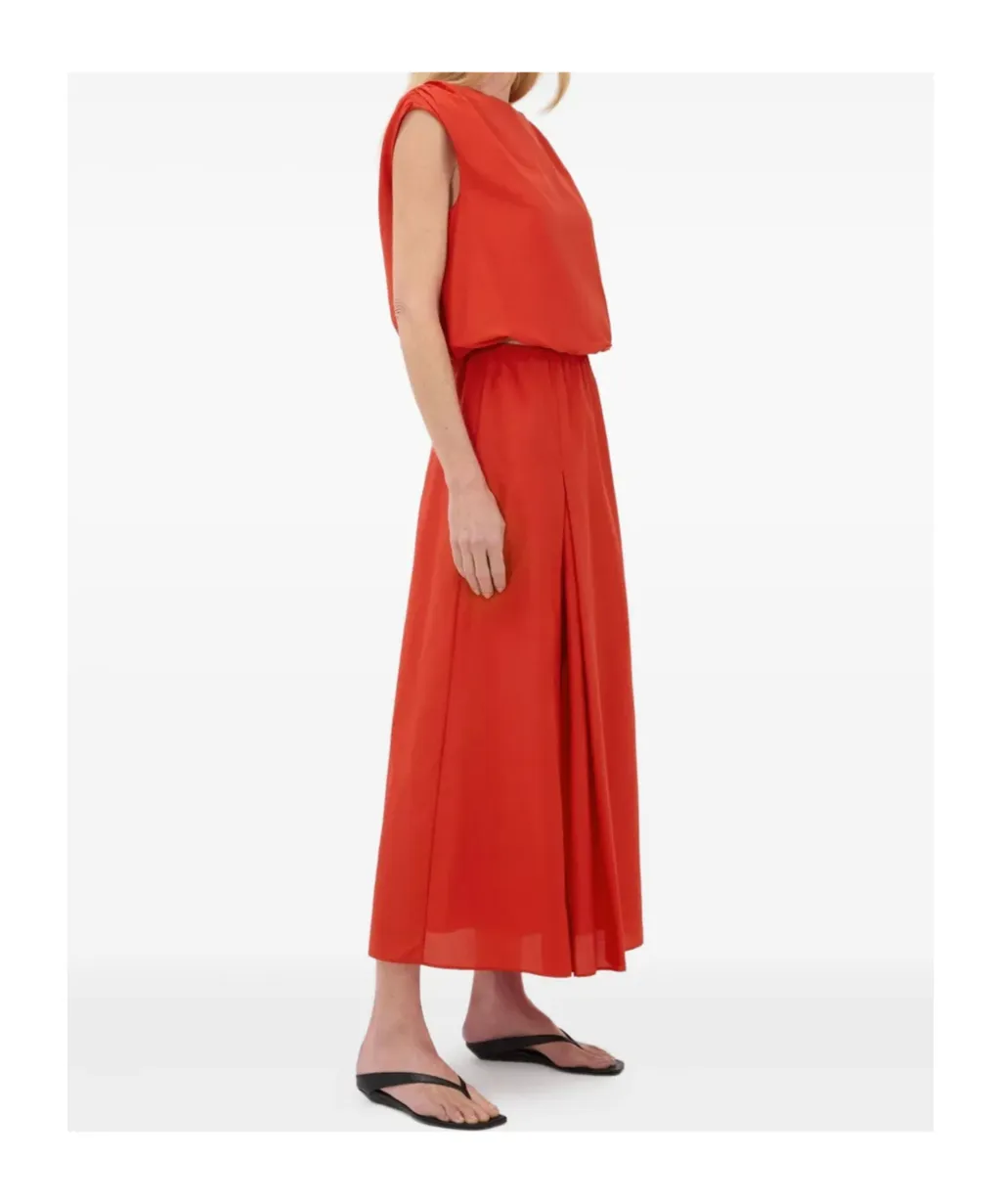 Loulou De Saison Cosma Gathered Sleeveless Top