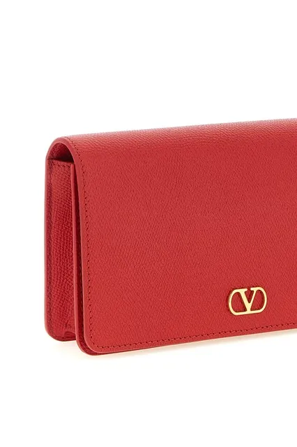 Valentino Vlogo Plaque Foldover Top Mini Shoulder Bag
