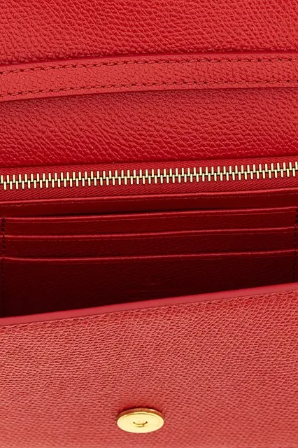 Valentino Vlogo Plaque Foldover Top Mini Shoulder Bag