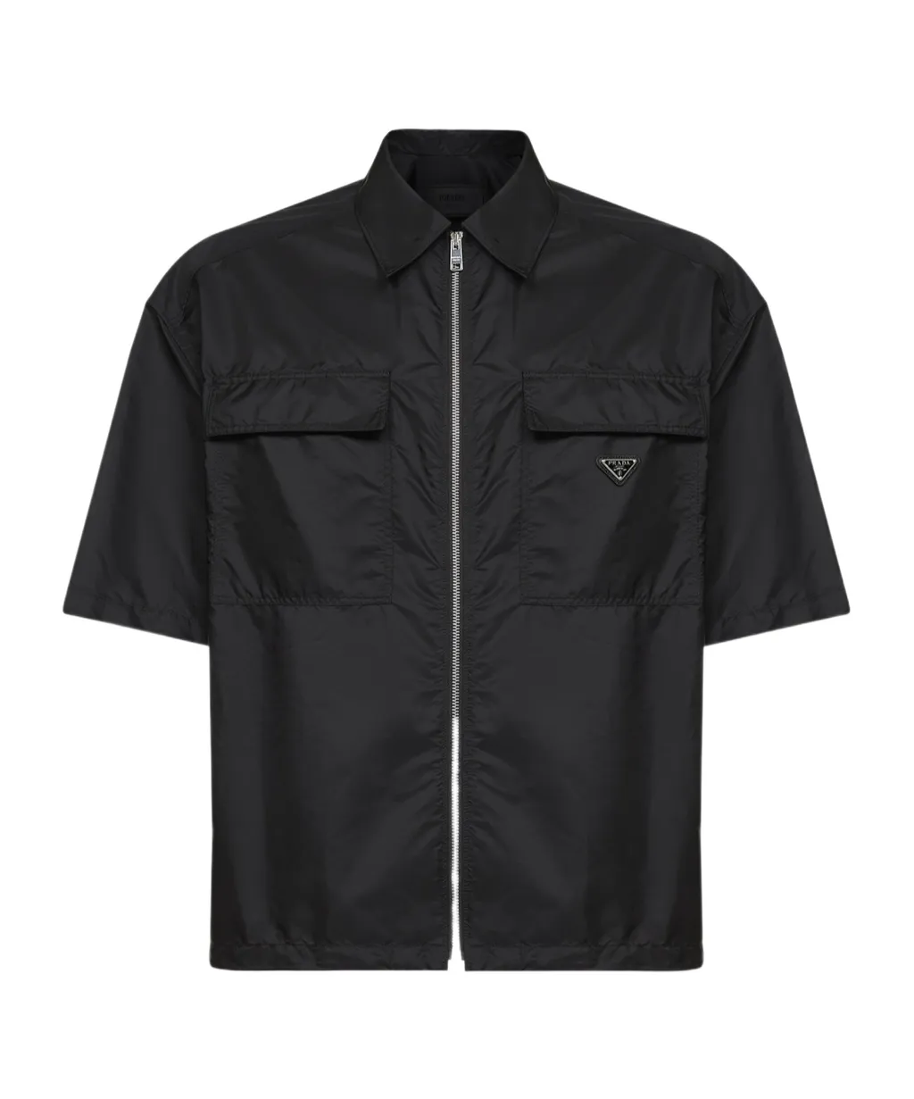 Collared Short-Sleeved Shirt