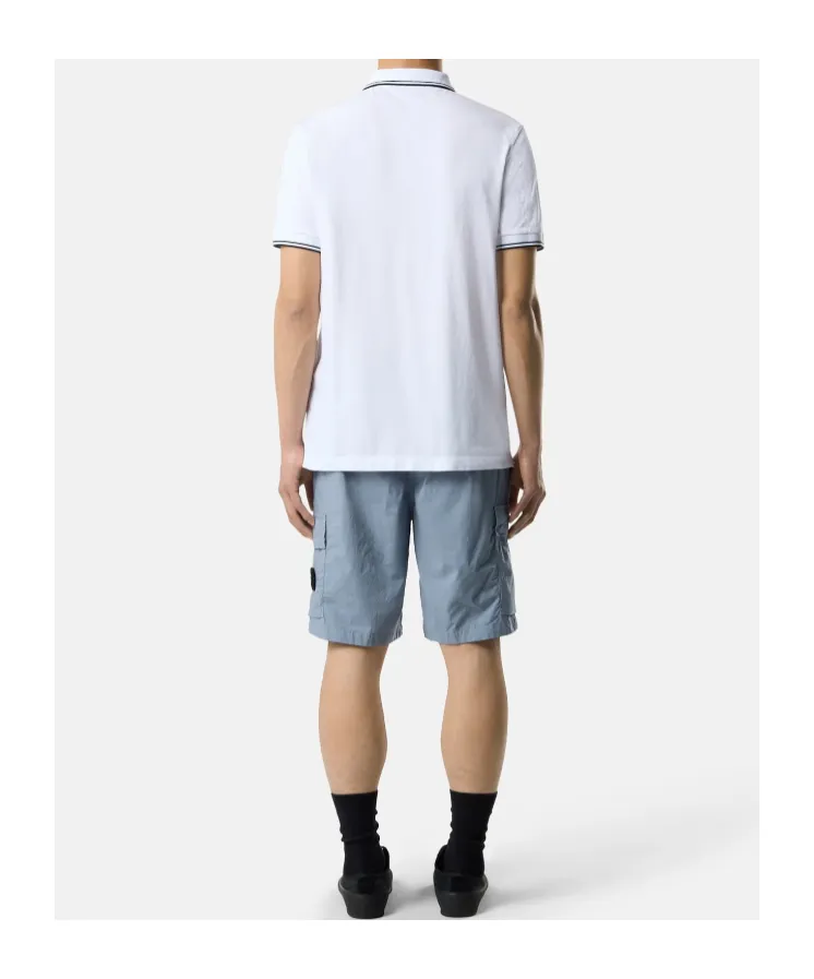 Regular-Fit Cargo Bermuda Shorts With Zip Pockets
