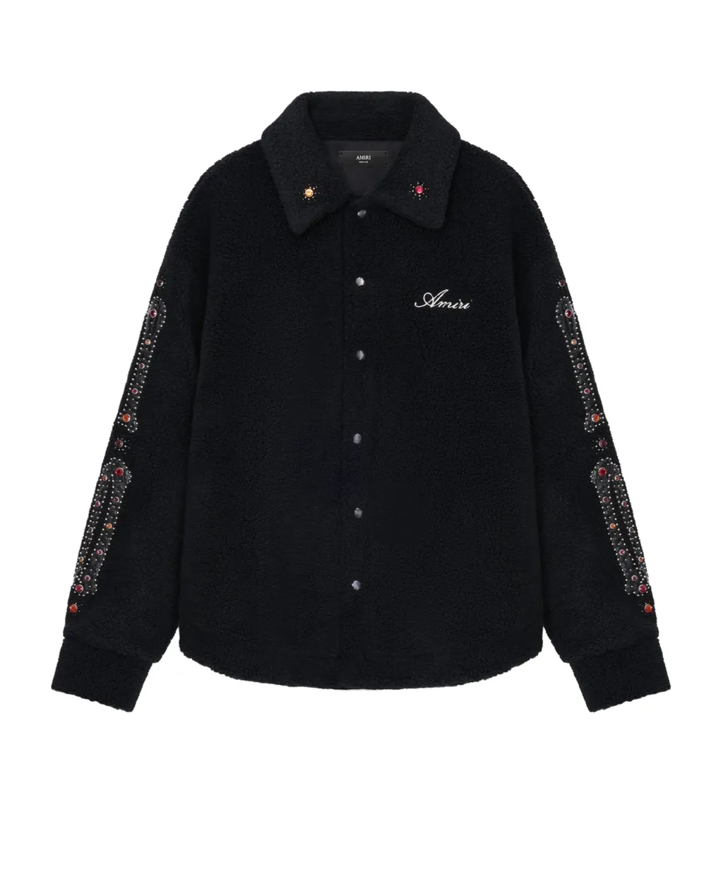 Collared Long-Sleeved Casual Jacket