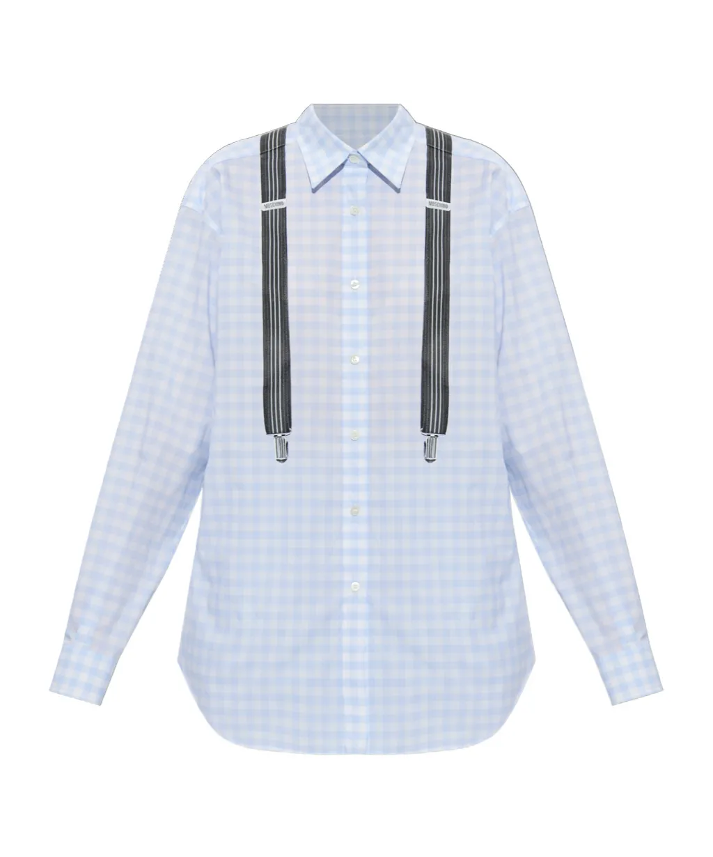 Moschino Checked Pattern Shirt