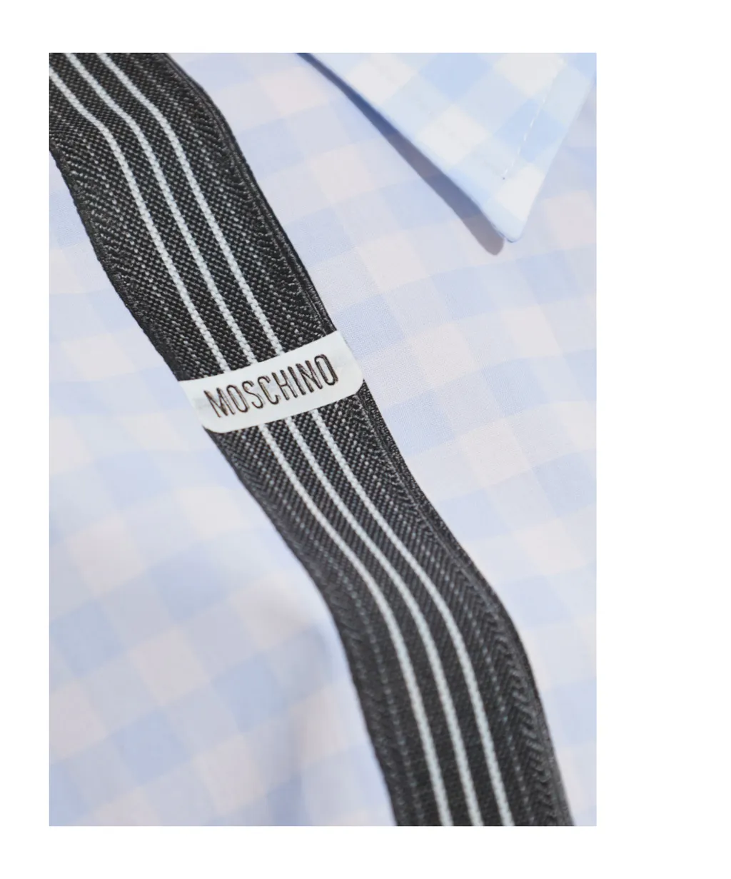 Moschino Checked Pattern Shirt
