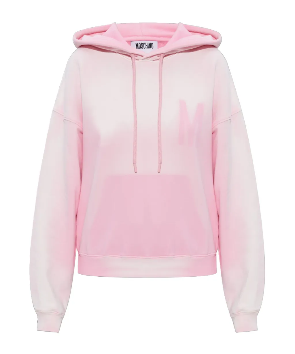 Moschino Gradient Logo Hoodie