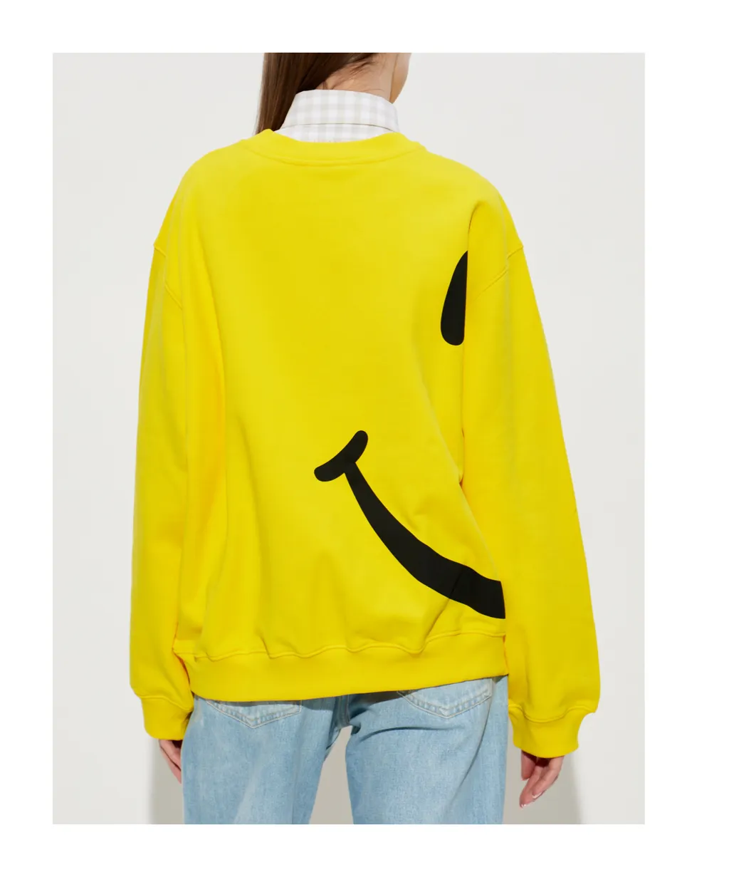 Moschino Smiley Print Sweatshirt