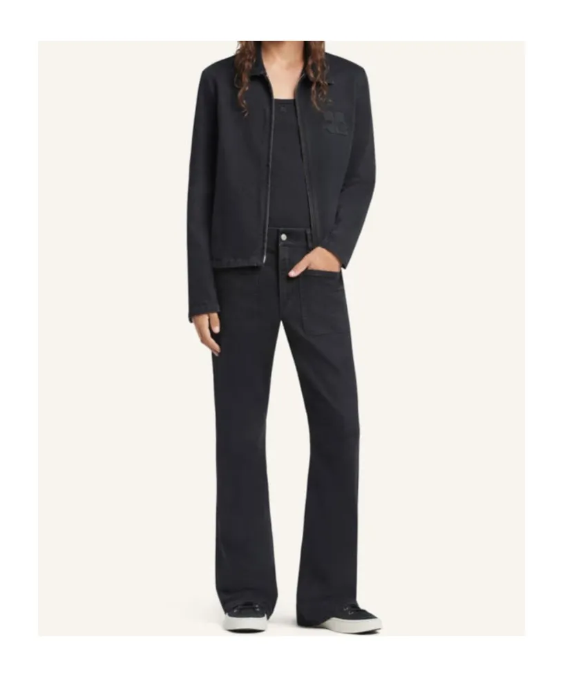 CourrÈGes City Shadow Denim Jacket