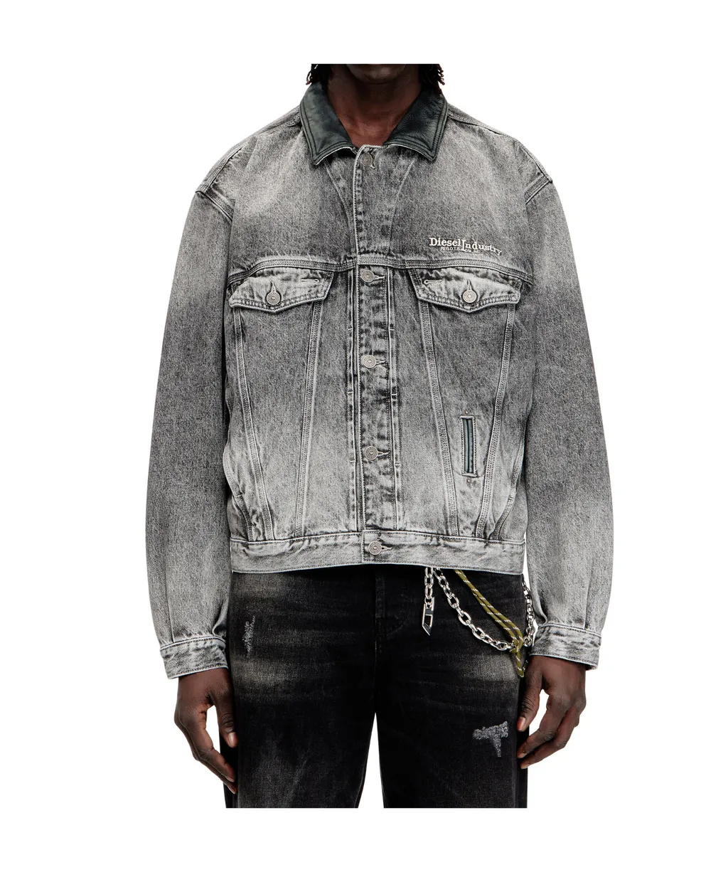 D-Denver Collar Denim Jacket