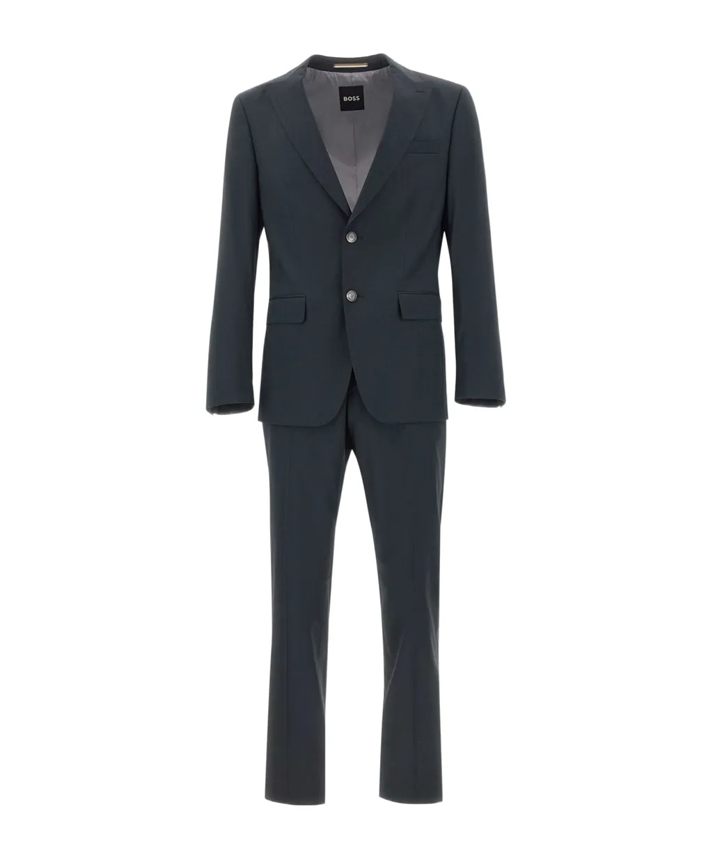 H-Huge Two-Button Peak-Lapel Suit