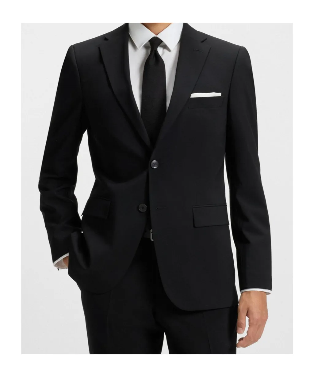 H-Harvey Flap-Pocket Blazer