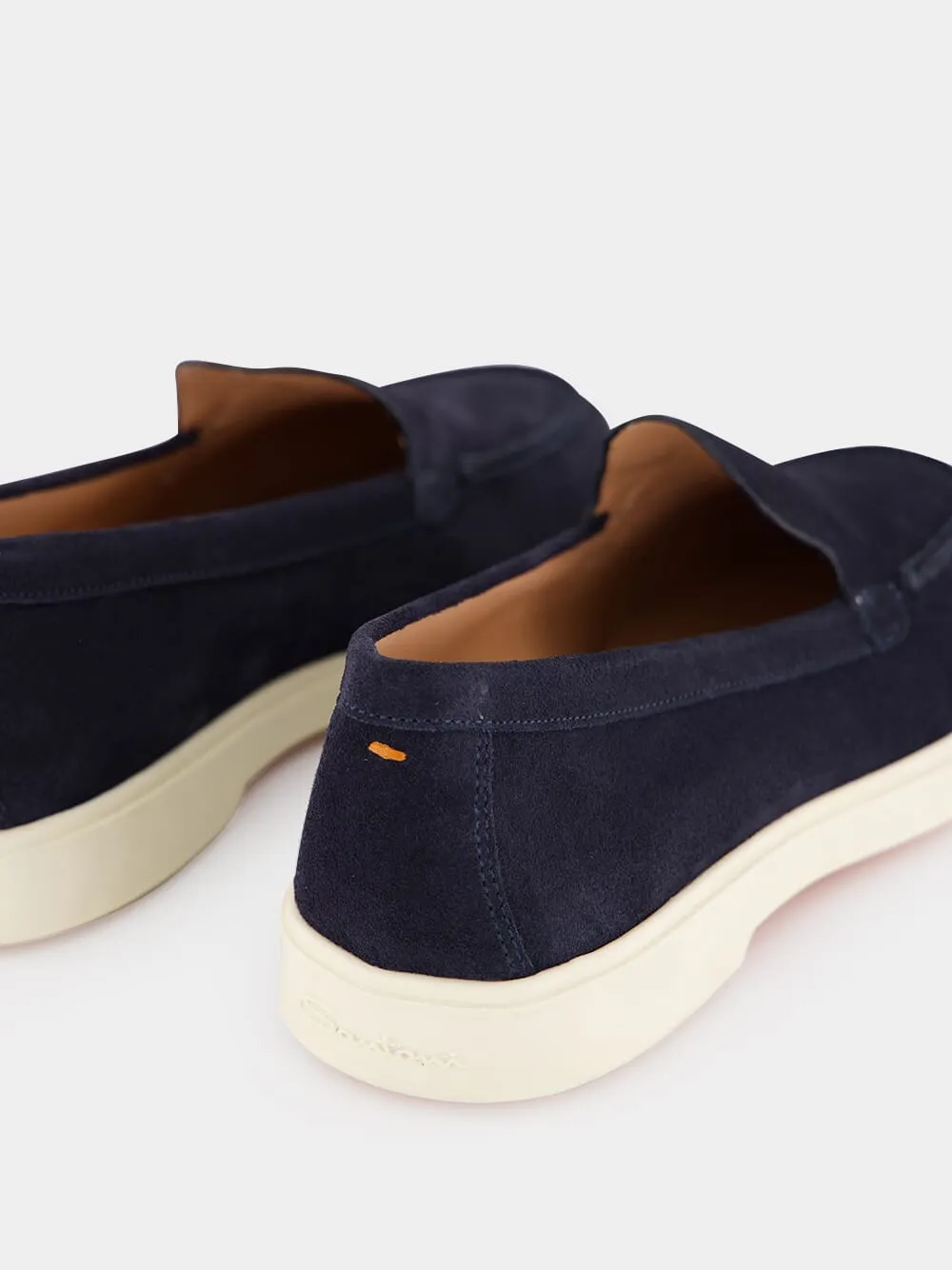 Santoni Logo Moulded Loafers