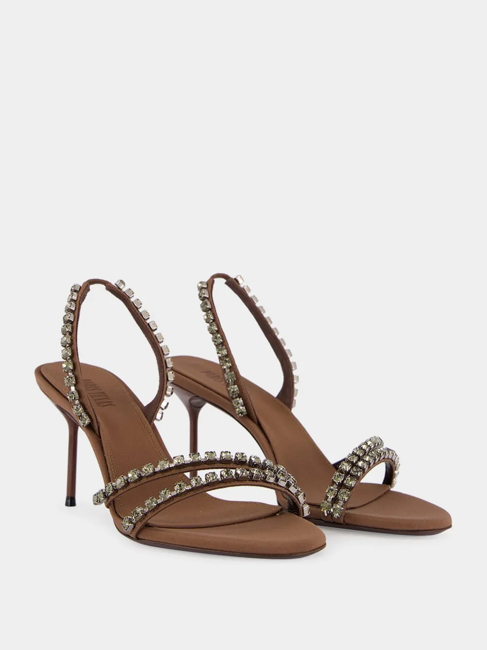 Paris Texas Lidia Embellished Heeled Sandals