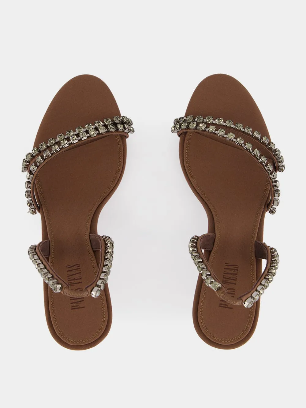 Paris Texas Lidia Embellished Heeled Sandals