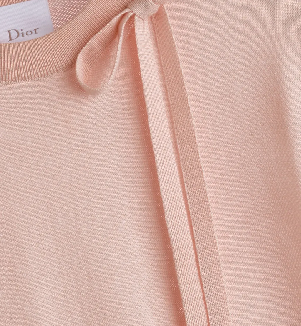 Short-Sleeved Fitted Sweater