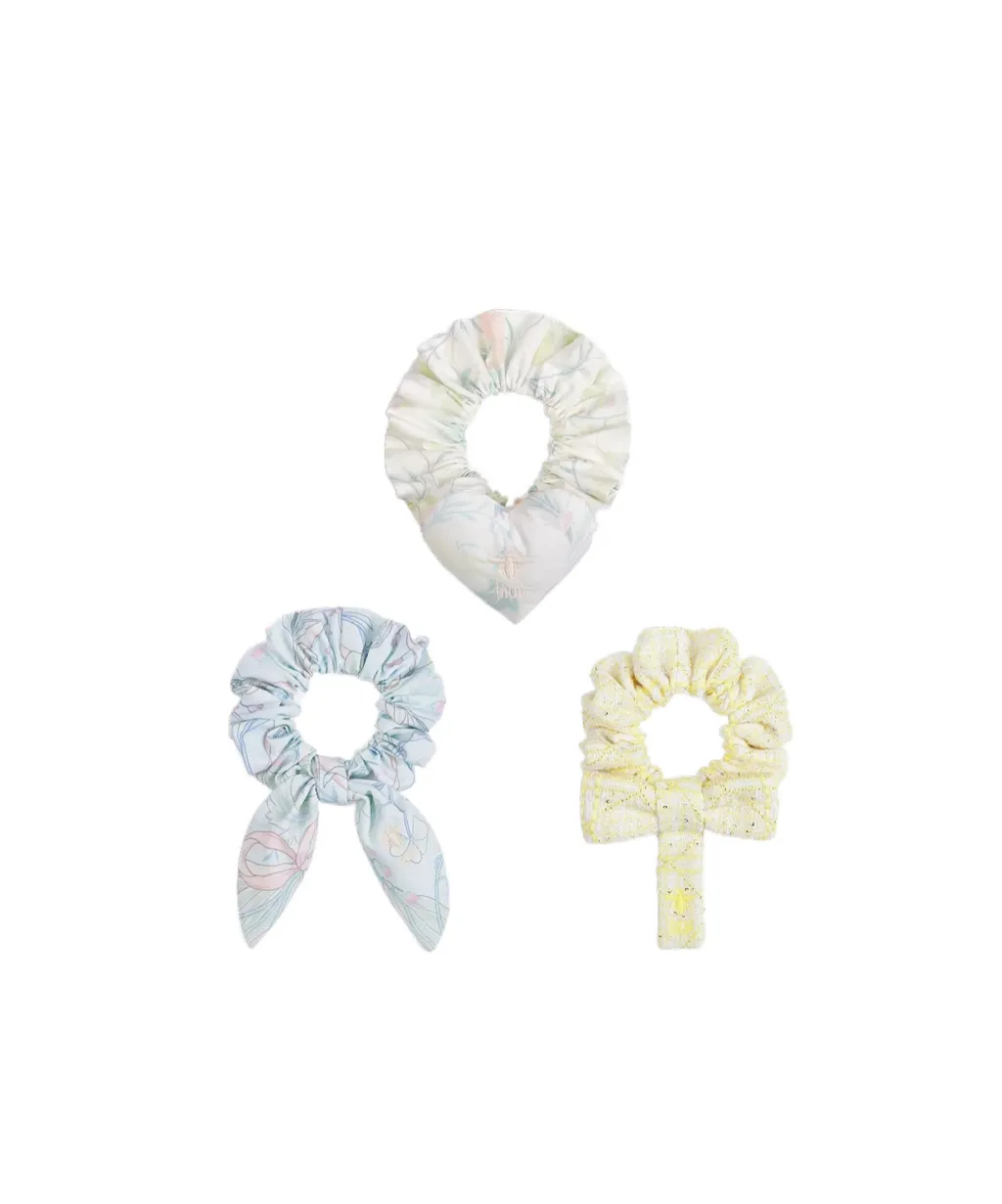 Three-Piece Set Of Elastic Hair Ties