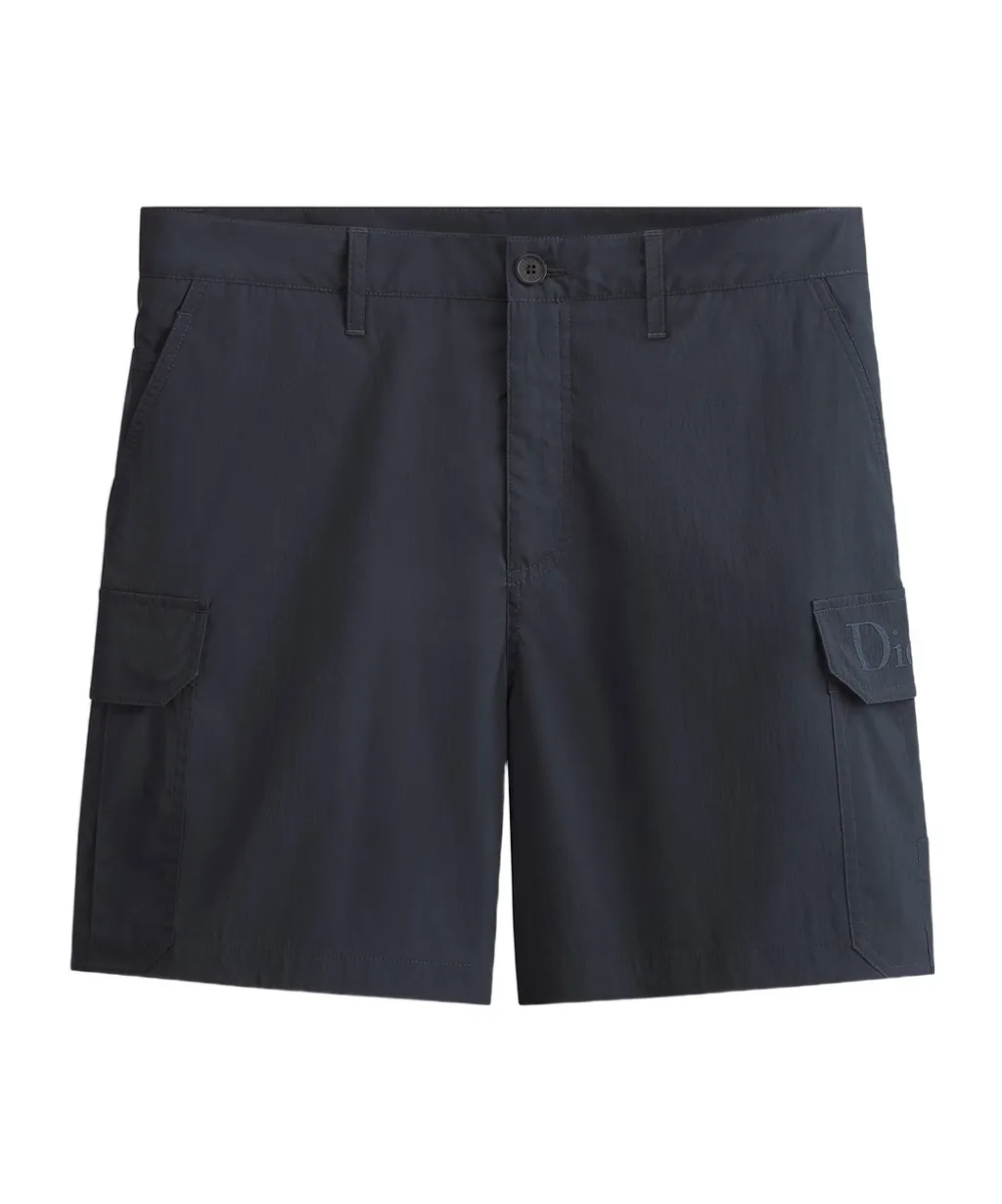 Cargo Shorts With Dior Embroidery