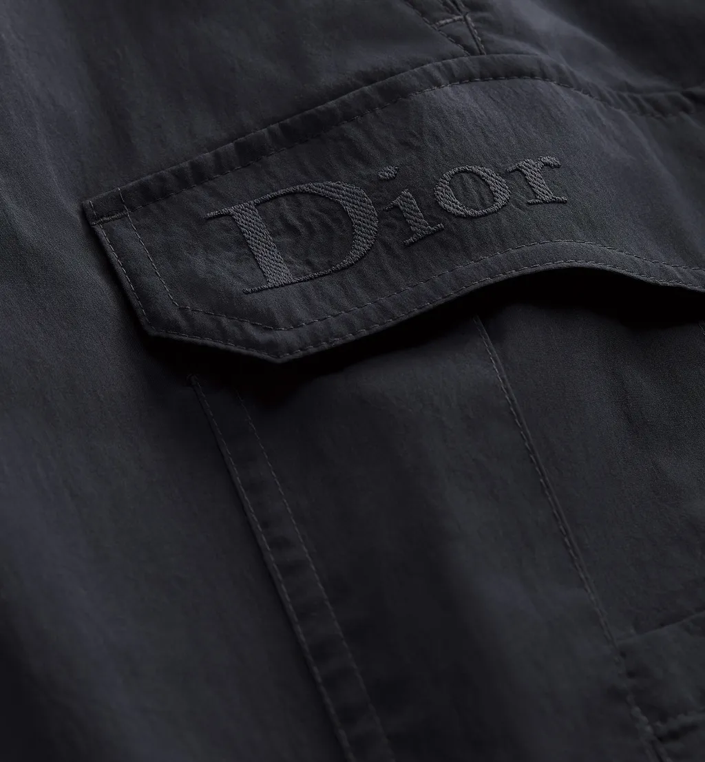Cargo Shorts With Dior Embroidery