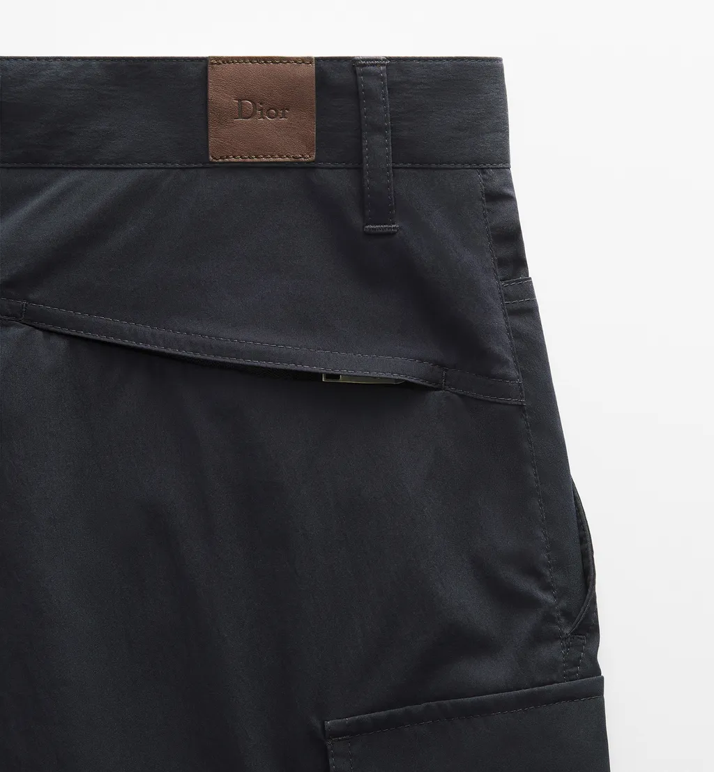 Cargo Shorts With Dior Embroidery