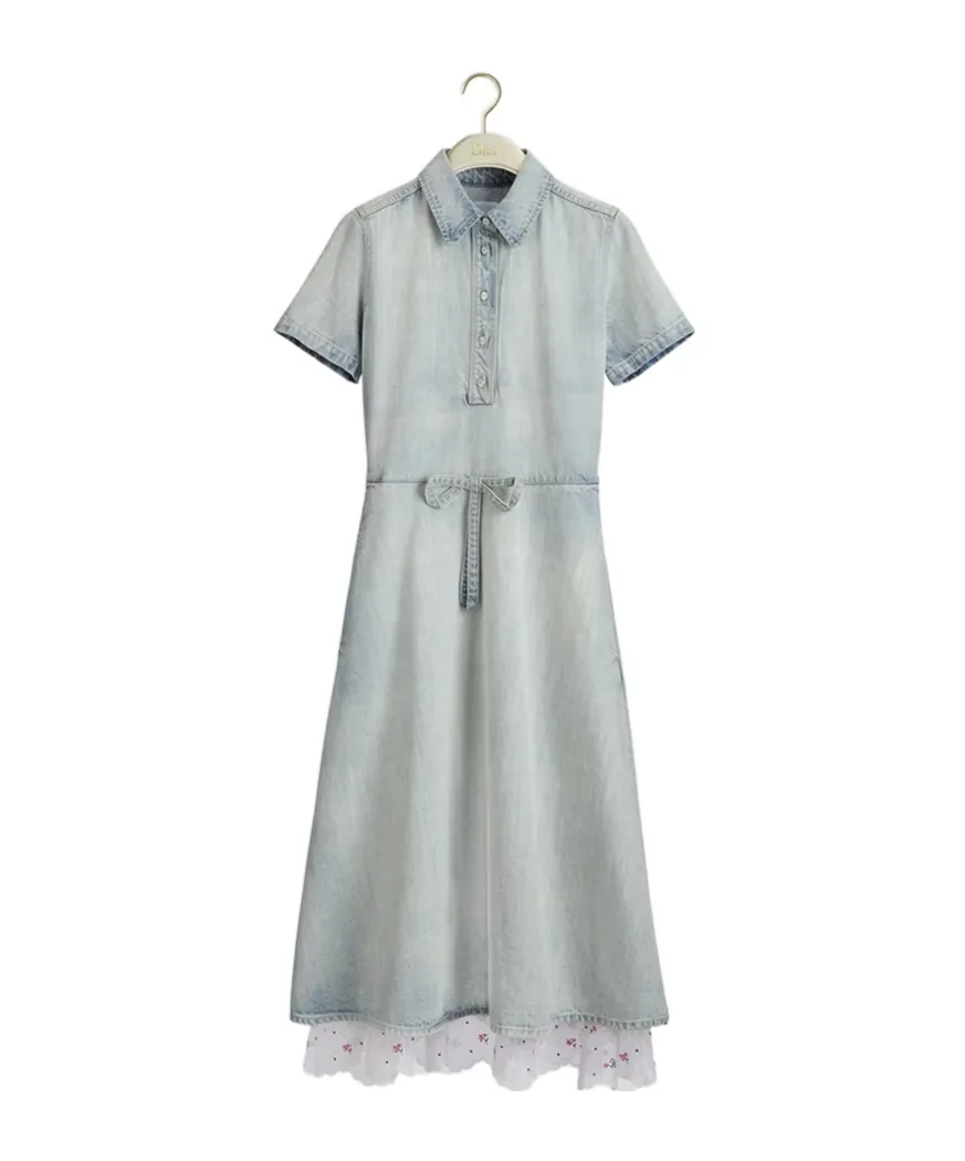 Short-Sleeved Dress