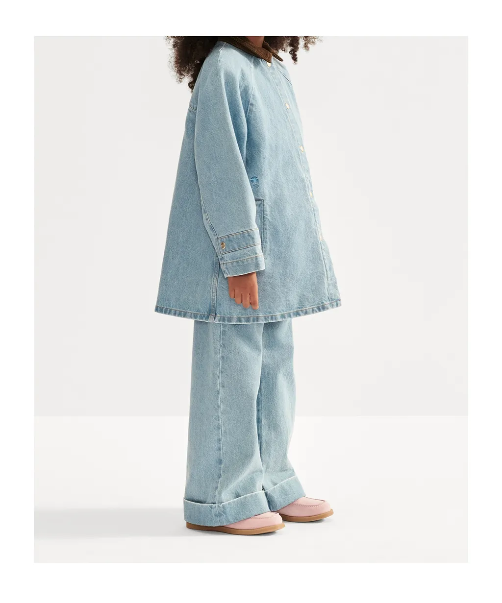 Long-Sleeved Denim Jacket
