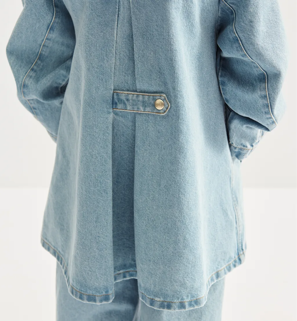 Long-Sleeved Denim Jacket