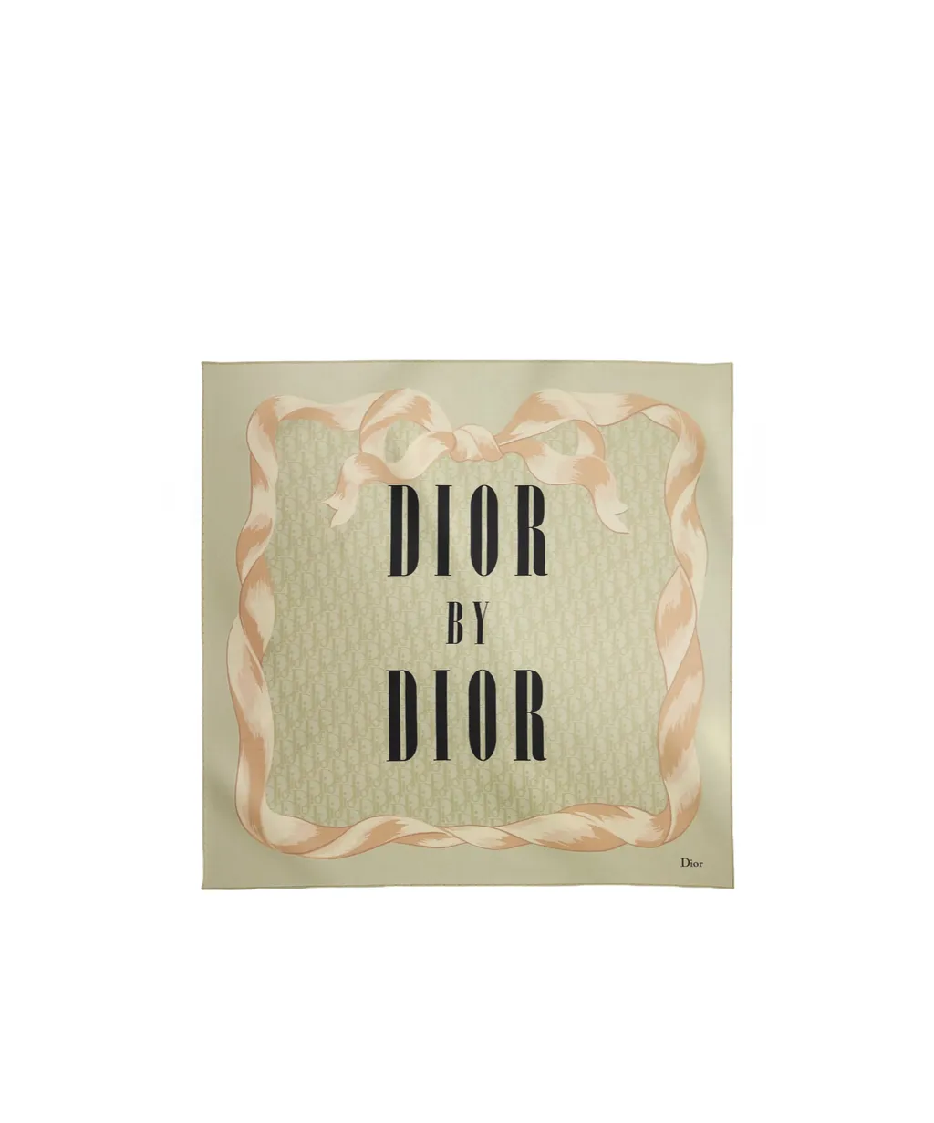 Dior Printed Square Scarf