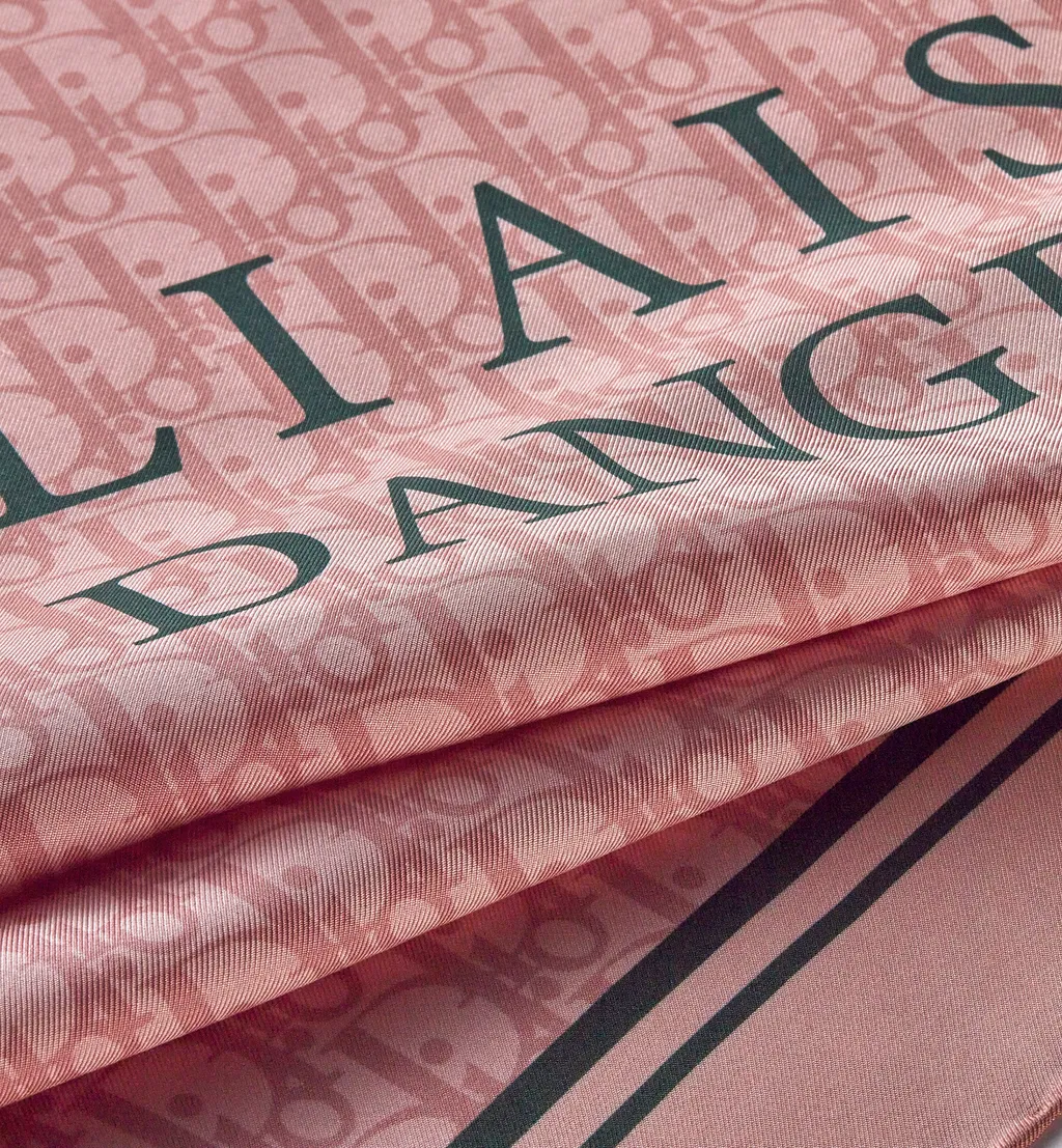 Dior Printed Square Scarf