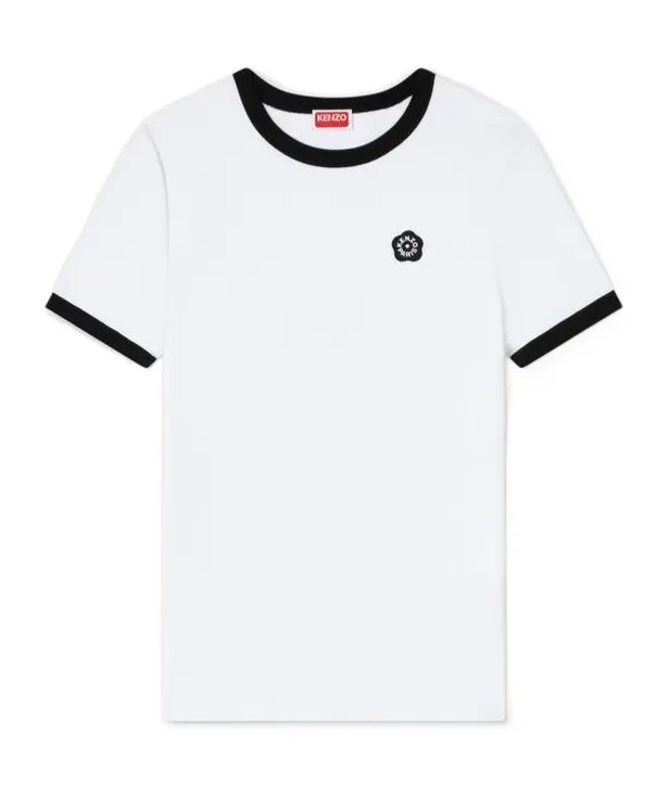 Kenzo Contrast Trim Logo T-Shirt