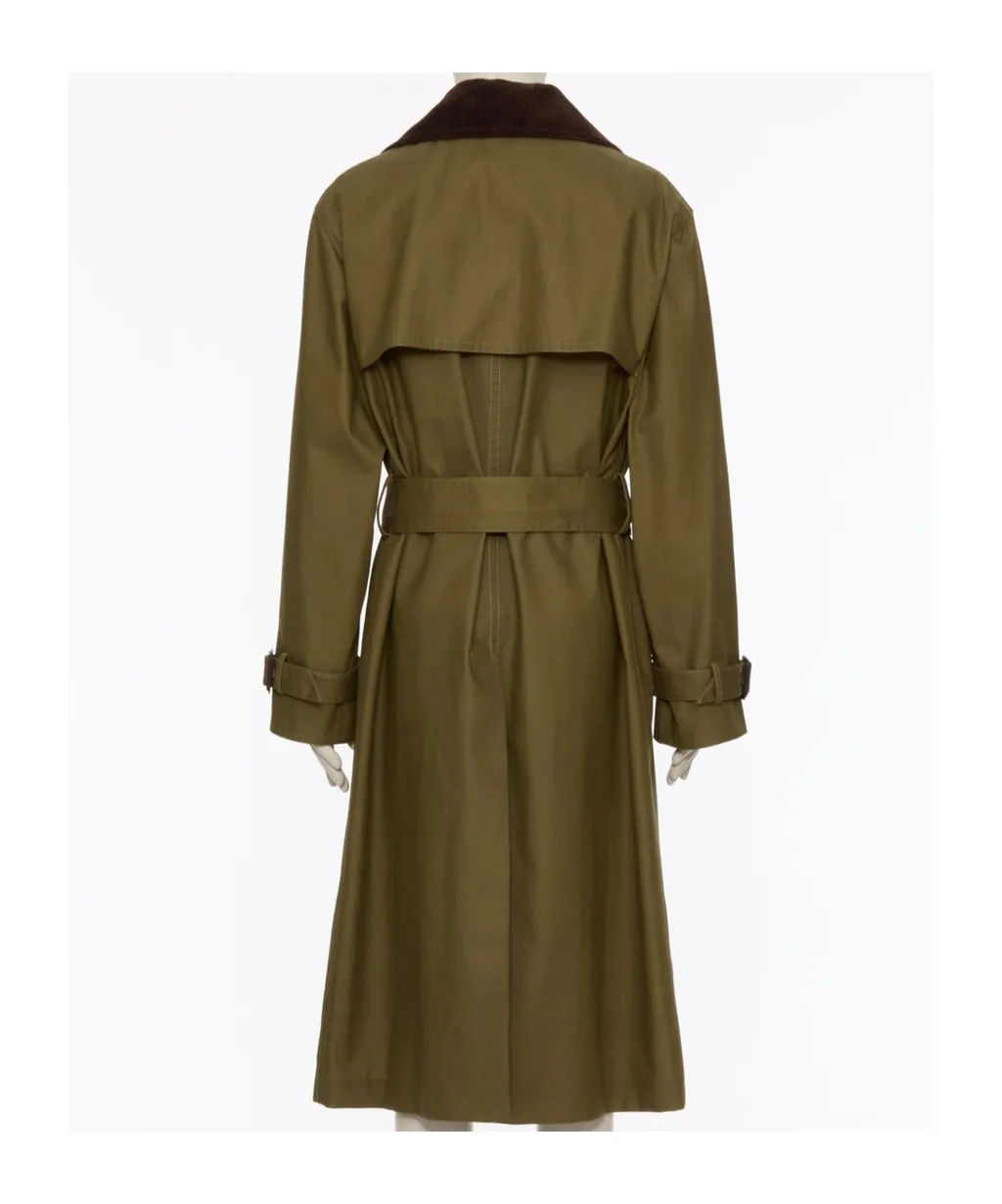 Lapel Collar Long-Sleeved Coat