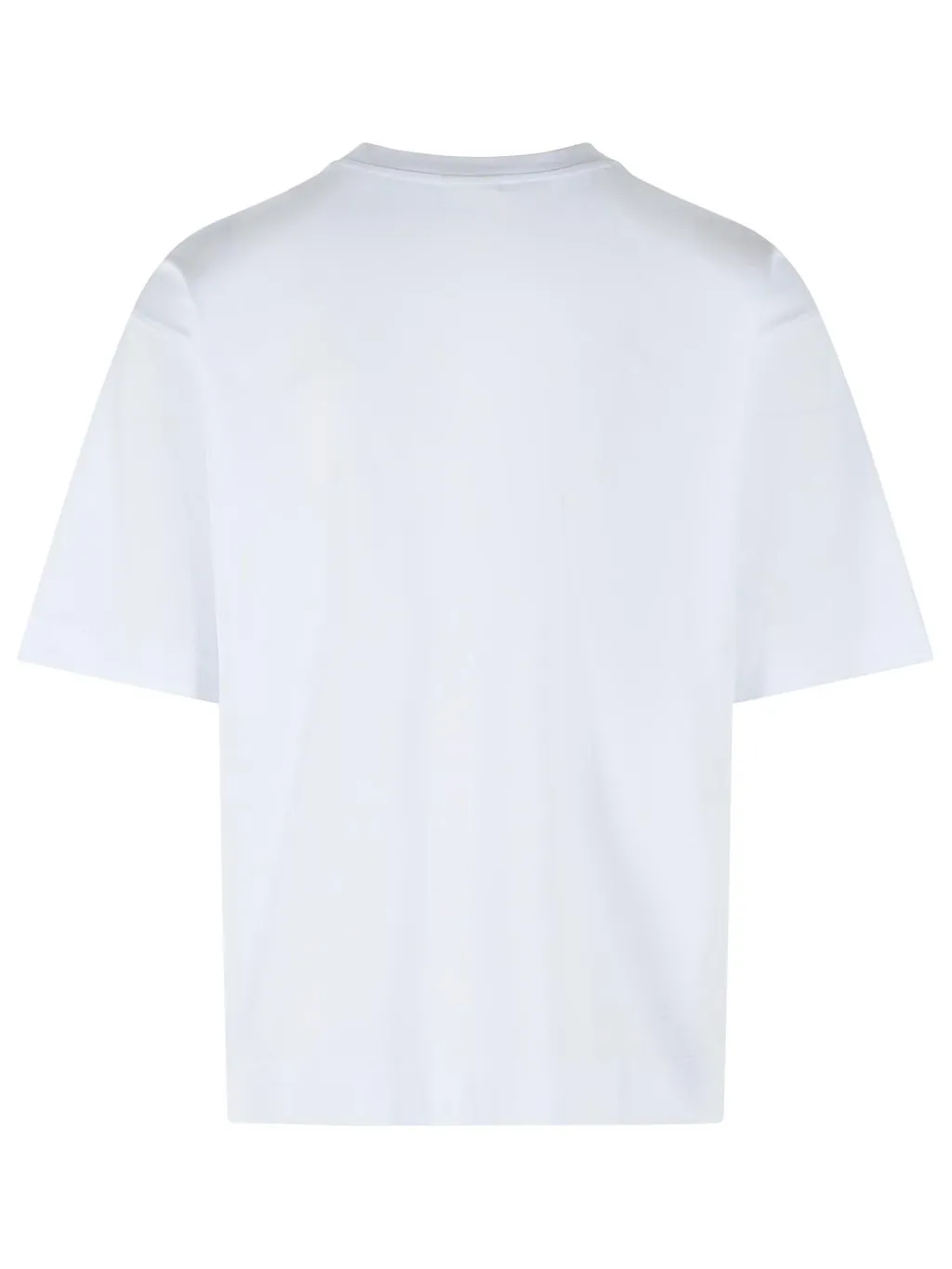 White Cotton T-Shirt Heso