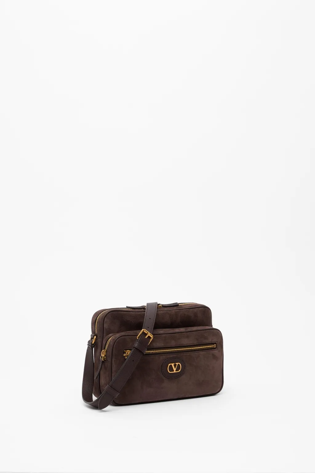 Zippered Shoulder Bag