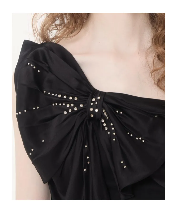 Embroidered Lightweight Georgette Long Dress