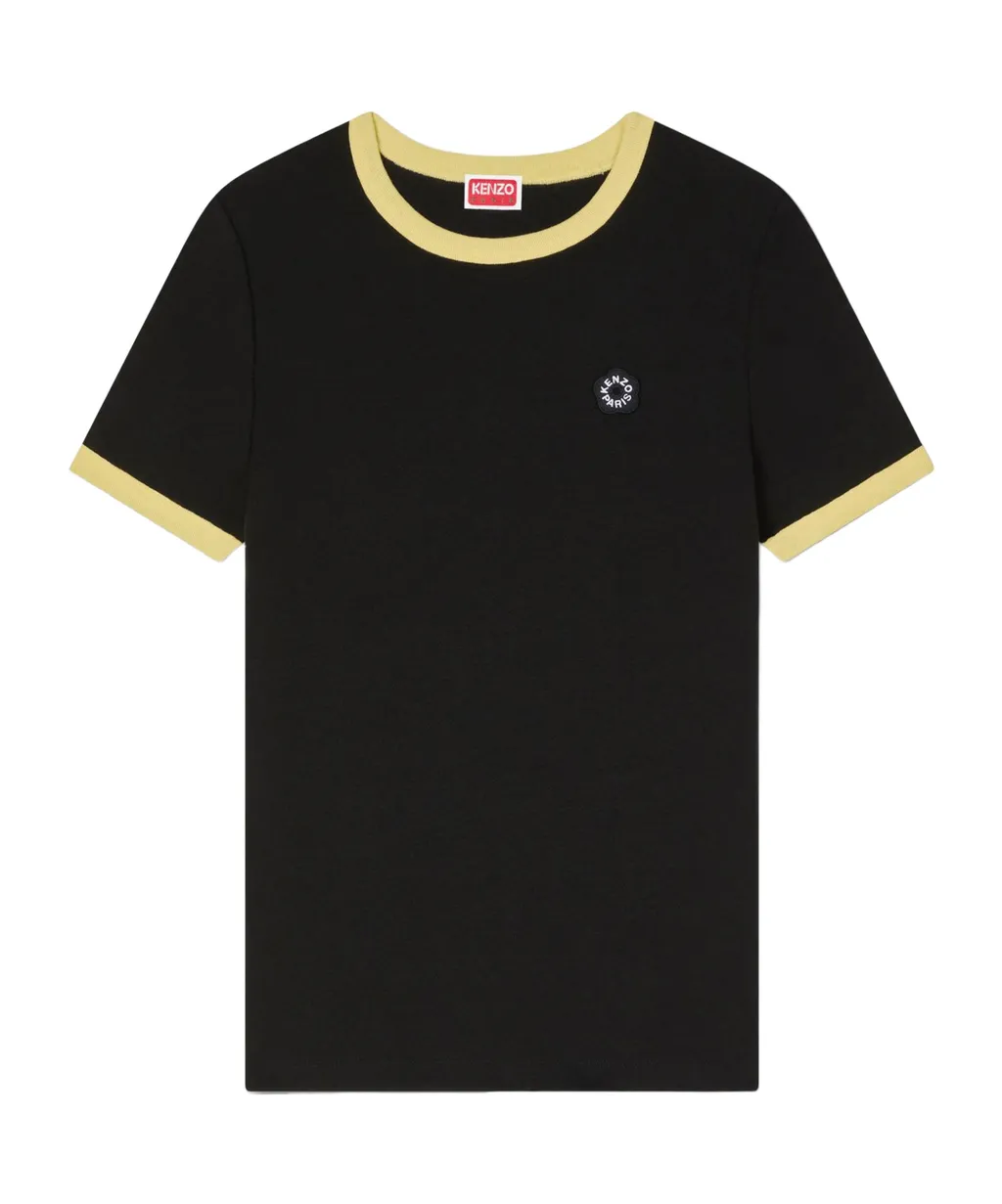 Kenzo Contrast Trim Logo T-Shirt