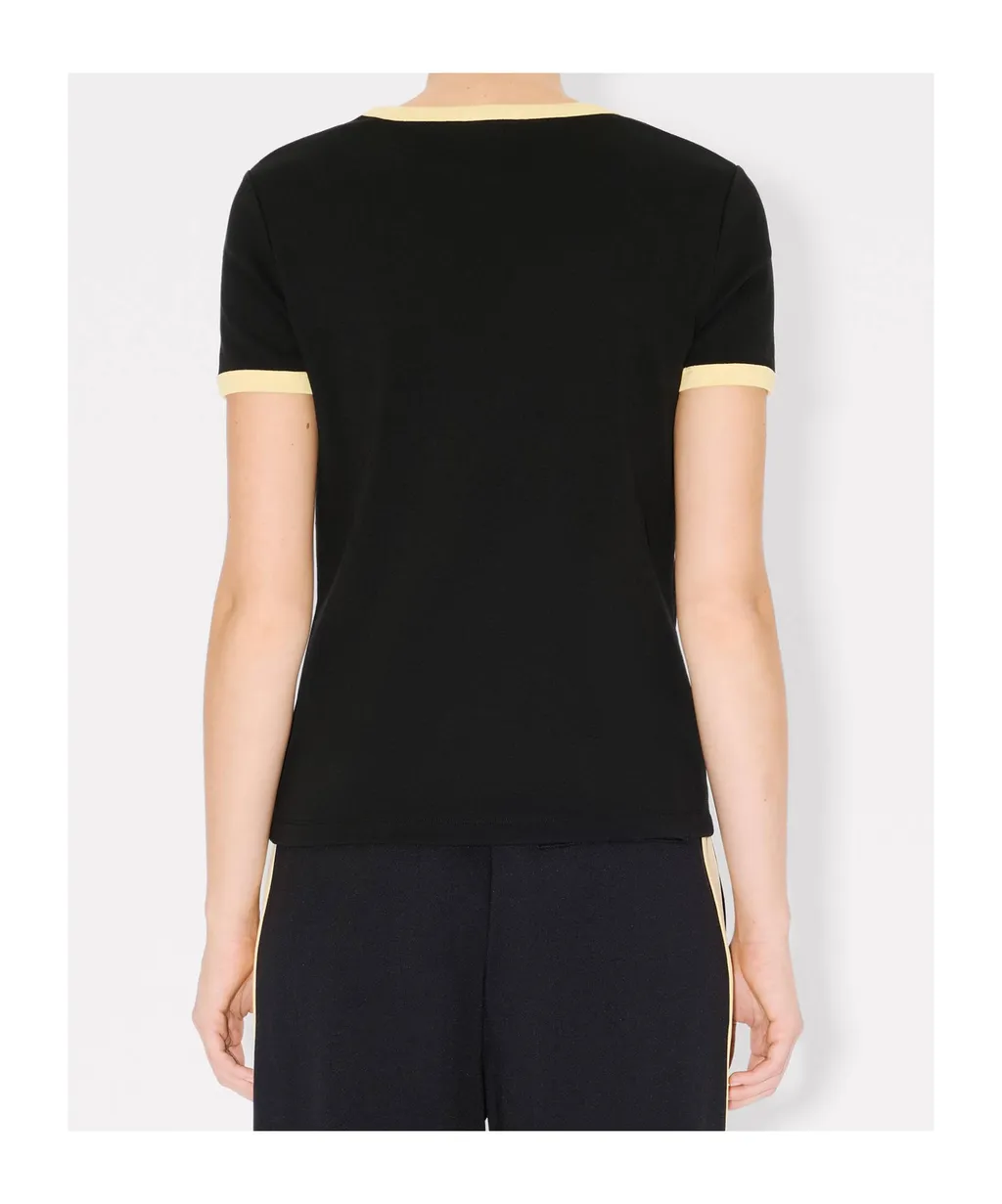 Kenzo Contrast Trim Logo T-Shirt