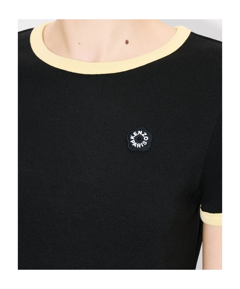 Kenzo Contrast Trim Logo T-Shirt