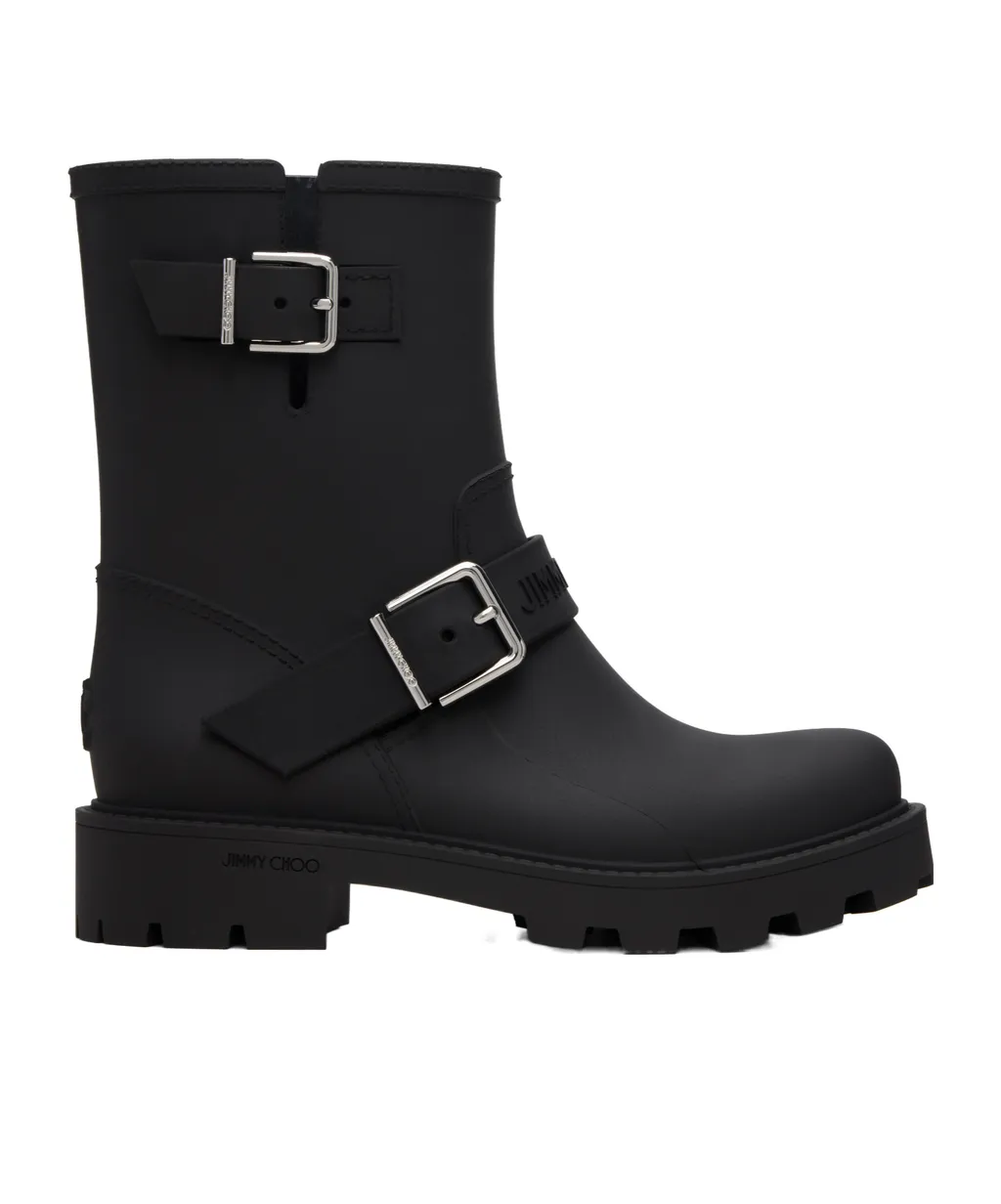 Biker Rain Mid-Calf Boots