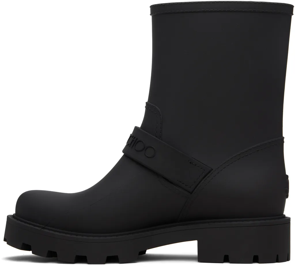 Biker Rain Mid-Calf Boots