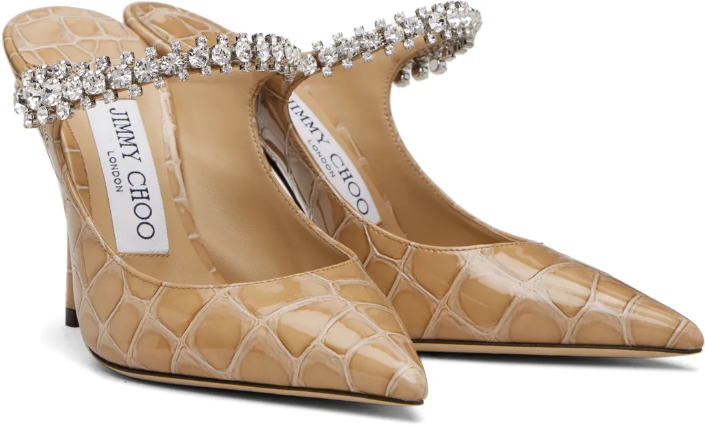 Bing 100 High-Heeled Mules