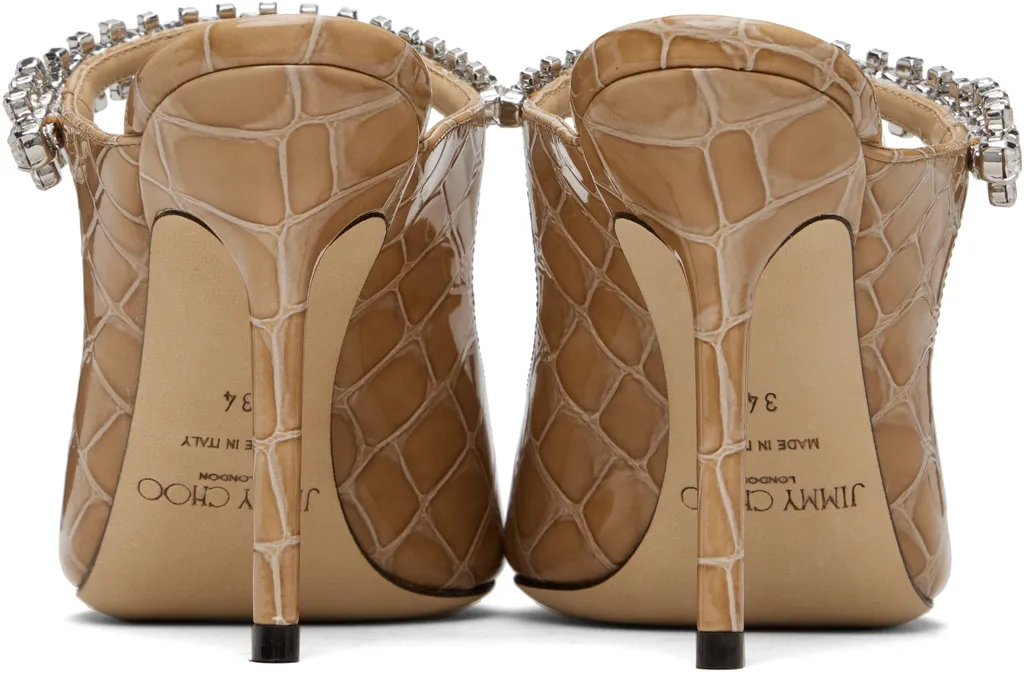 Bing 100 High-Heeled Mules